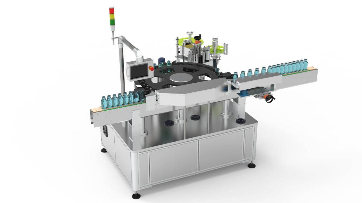 High Speed Wrap Round Labelling Machine