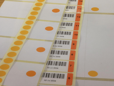 Gamma Radiation Labels