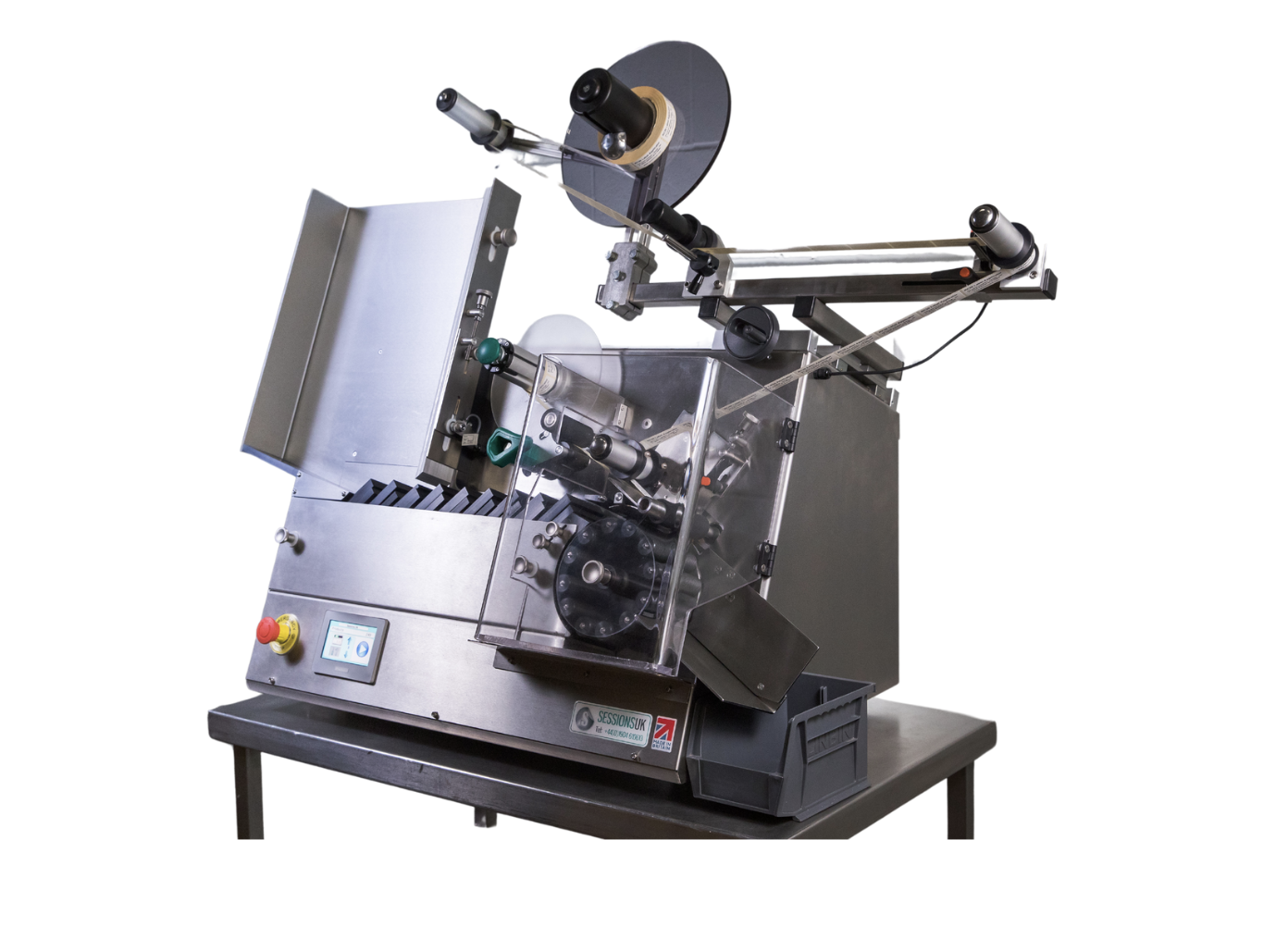 Floor Standing Tube Labelling Machine
