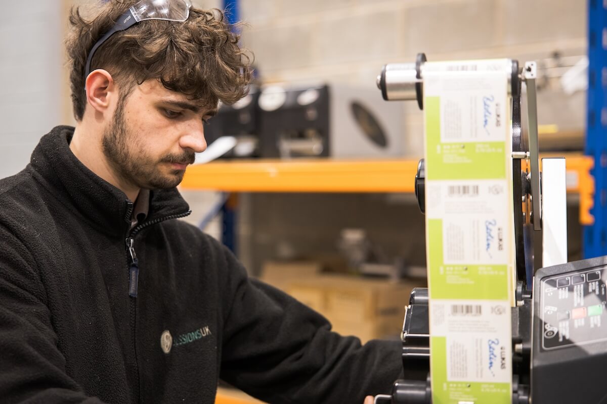 Barcode labels
